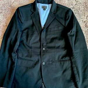 J. Crew Crewcuts Boys Thompson blazer jacket black size 12
